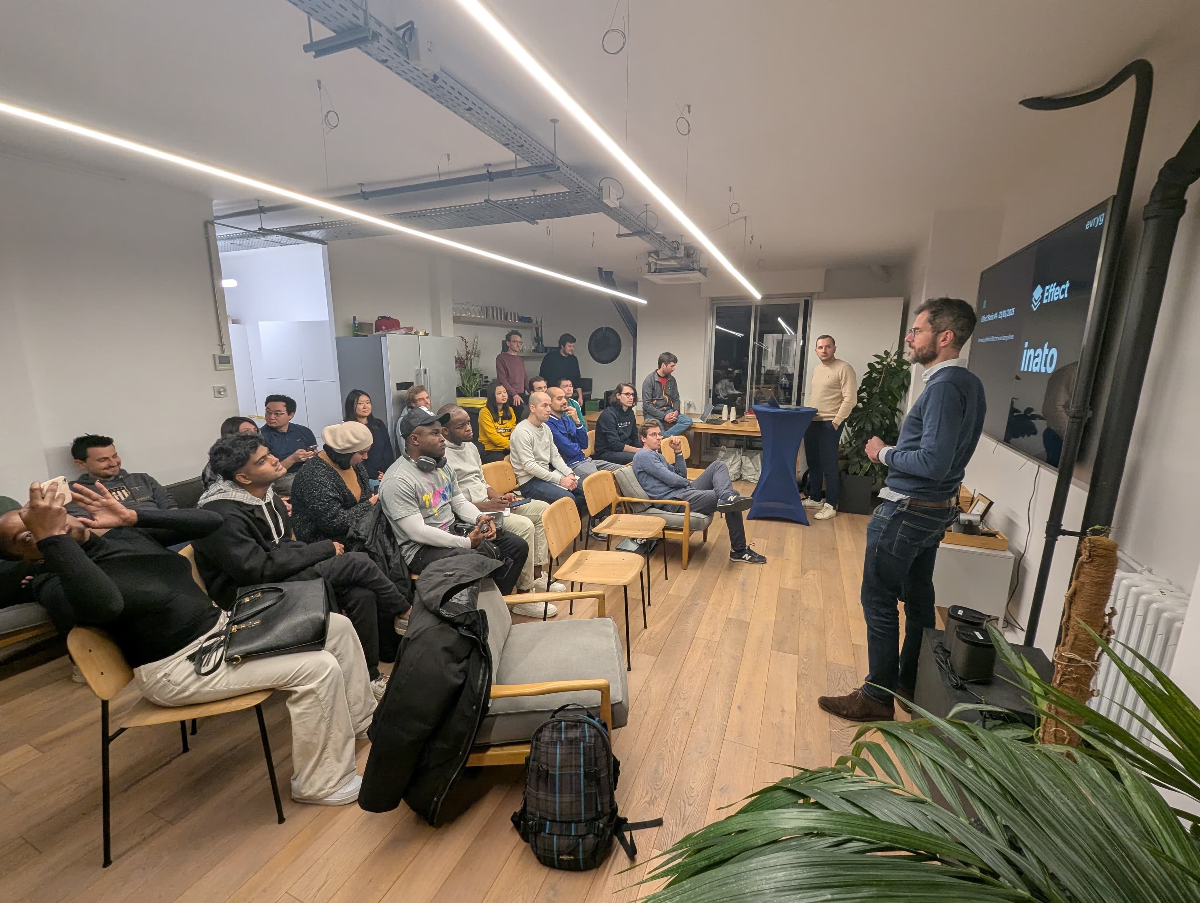 Effect Paris Meetup at Evryg offices